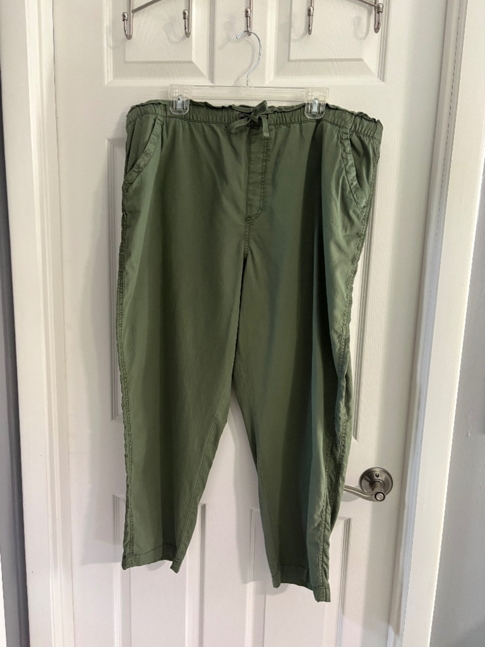 Sonoma Goods For Life Olive Green Pull-On Pants Women’s 1X